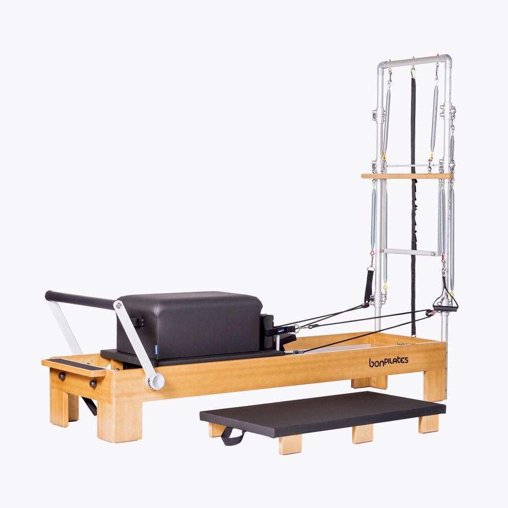 Reformer Wood Monitor With Tower - Bonpilates