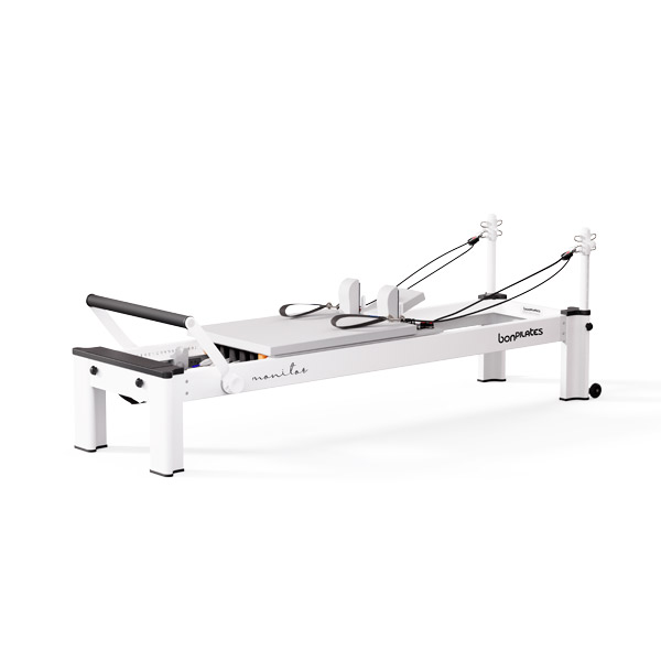 81000021 reformer aluminio monitor bastidor blanco - Reformer Pilates