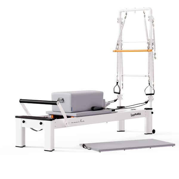 81000048 reformer aluminio monitor bastidor blanco con torre - Reformer aluminum monitor with white frame