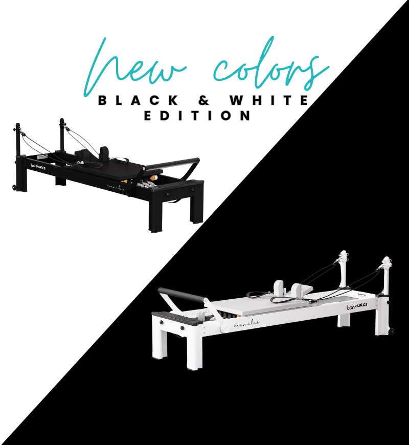 Banner blackwhite responsive 800x870px - Máquinas Pilates: reformer, accesorios y material